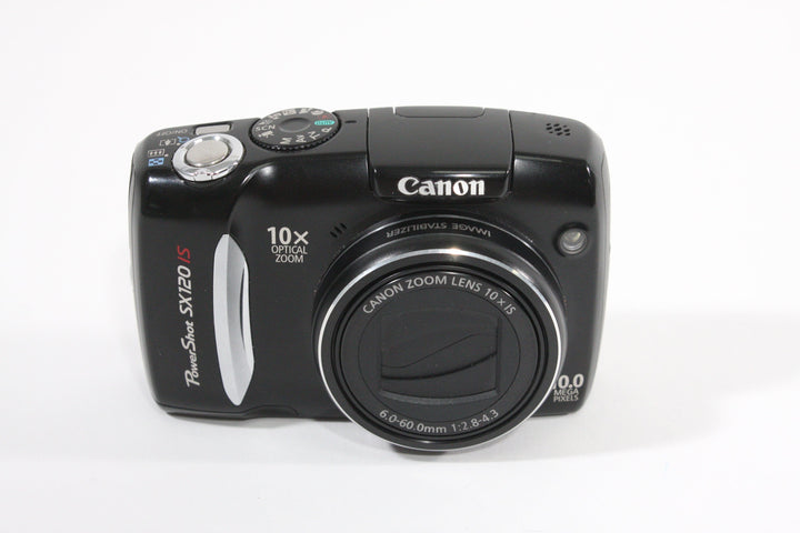 Canon PowerShot SX120 IS - Black Digital Cameras - Digital Point and Shoot Cameras Canon 391230076