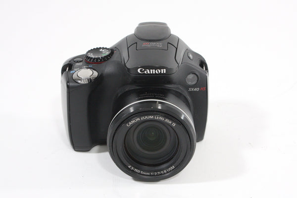 Canon PowerShot SX40 HS Digital Camera 12MP Digital Cameras - Digital Point and Shoot Cameras Canon 442032036522