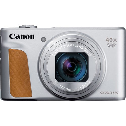 Canon PowerShot SX740 HS Digital Camera (Silver) Digital Cameras - Digital Point and Shoot Cameras Canon CAN2956C001