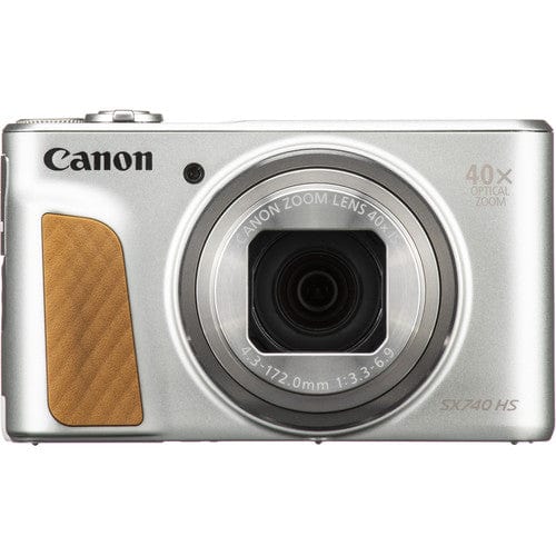 Canon PowerShot SX740 HS Digital Camera (Silver) Digital Cameras - Digital Point and Shoot Cameras Canon CAN2956C001