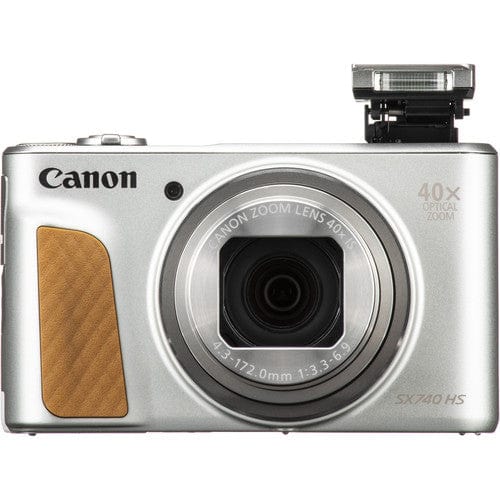 Canon PowerShot SX740 HS Digital Camera (Silver) Digital Cameras - Digital Point and Shoot Cameras Canon CAN2956C001