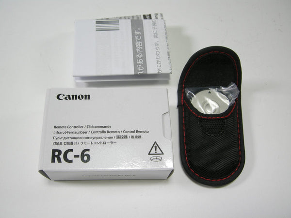 Canon RC-6 Infrared Remote Remote Controls and Cables - Wireless Camera Remotes Canon 02020231