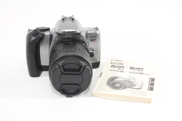 Canon Rebel K2 35mm SLR Autofocus Film Camera with 28-90mm F4-5.6 Lens 35mm Film Cameras - 35mm SLR Cameras Canon 30003561