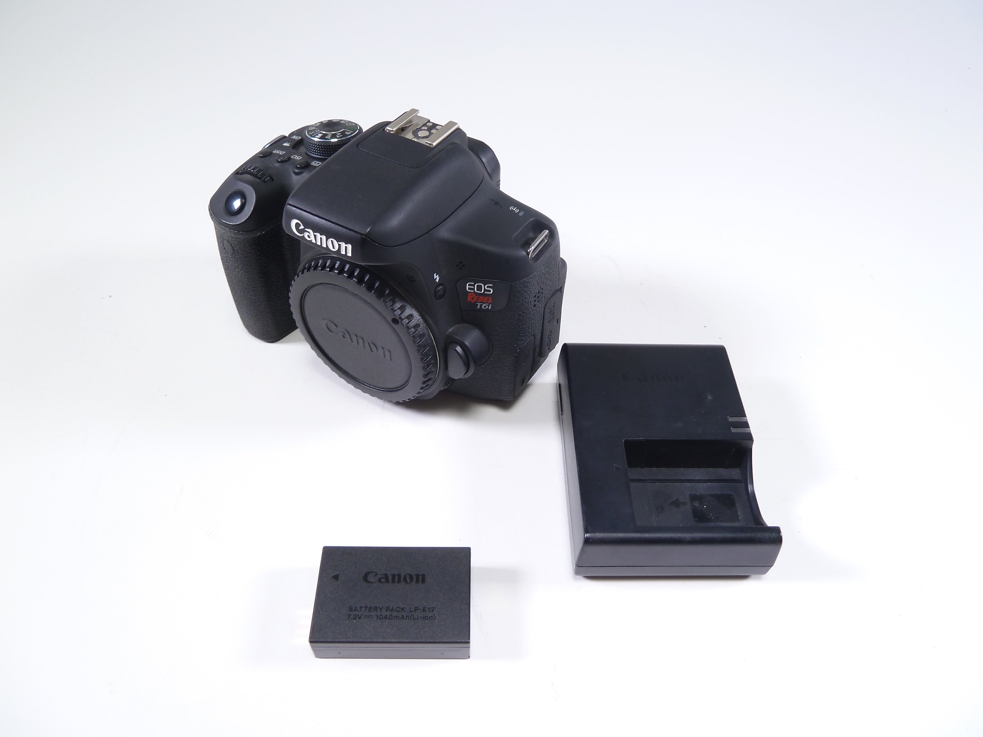 Canon Rebel T6i Body Shutter Count 11635 – Camera Exchange