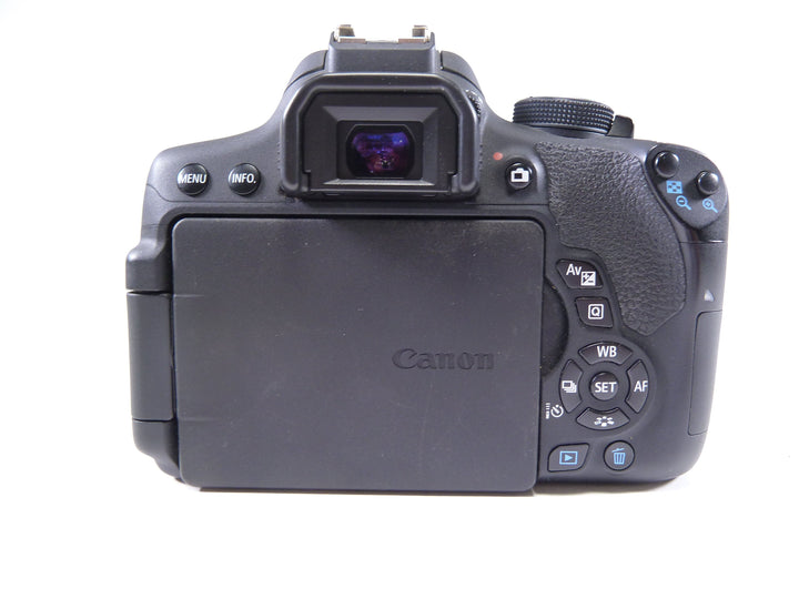 Canon Rebel T6i Body Shutter Count 11635 Digital Cameras - Digital SLR Cameras Canon 232072012232