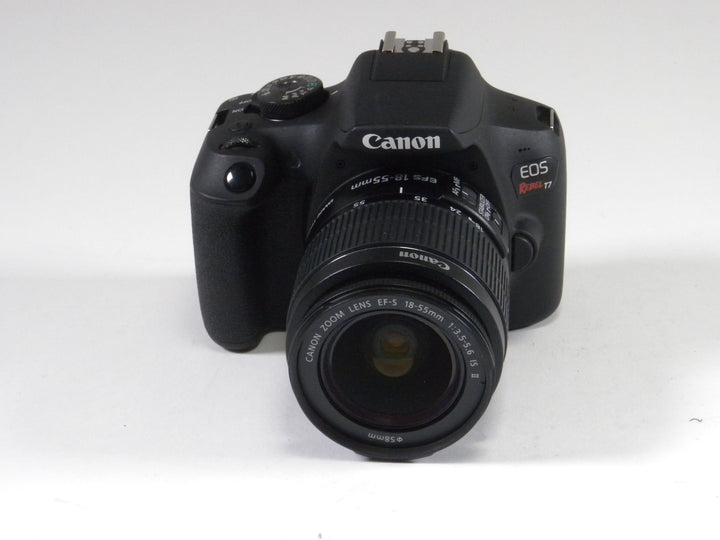 Canon Rebel T7 w/18-55mm F3.5-5.6 Shutter Count 2336 Digital Cameras - Digital SLR Cameras Canon 502076019466