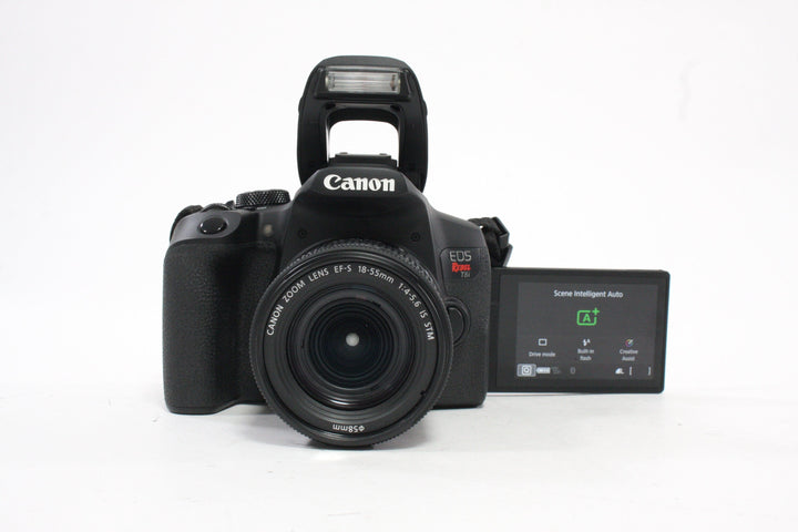 Canon Rebel T8i DSLR Camera with 18-55 f/4-5.6 IS STM Lens with Shutter Count Less Than 9,000 Digital Cameras - Digital SLR Cameras Canon 102032003751