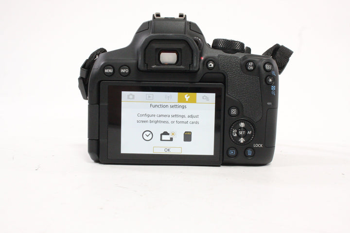 Canon Rebel T8i DSLR Camera with 18-55 f/4-5.6 IS STM Lens with Shutter Count Less Than 9,000 Digital Cameras - Digital SLR Cameras Canon 102032003751