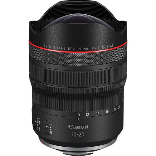 Canon RF10-20mm F4 L IS STM Lenses Small Format - Canon EOS Mount Lenses - Canon EOS RF Full Frame Lenses Canon CAN6182C002