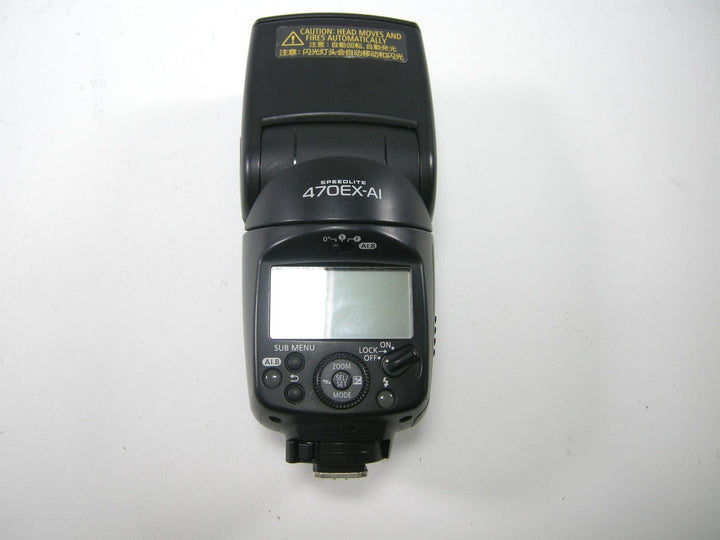Canon Speedlite 470 EX - AI Flash Units and Accessories - Shoe Mount Flash Units Canon 0900102026846