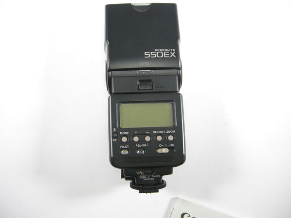 Canon Speedlite 550 EX shoe mount flash Flash Units and Accessories - Shoe Mount Flash Units Canon OR0915