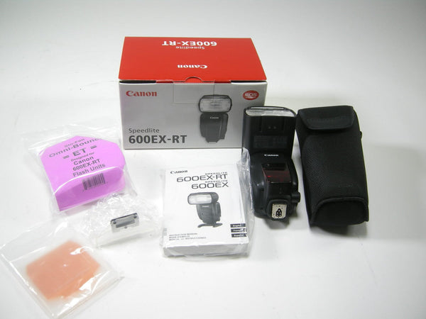 Canon Speedlite 600 EX-RT Flash Units and Accessories - Shoe Mount Flash Units Canon 0301109014