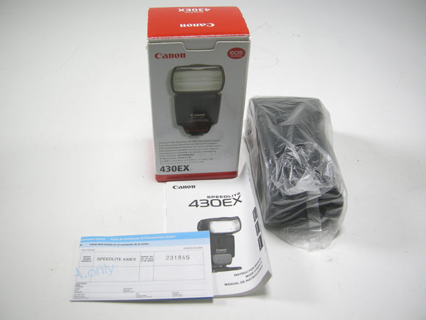 Canon Speedlite EOS 430EX Flash Units and Accessories - Shoe Mount Flash Units Canon 231845