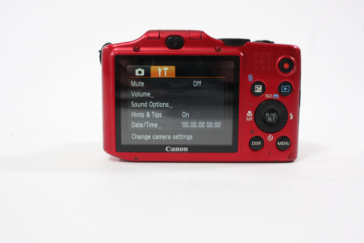 Canon SX160 Digital Point-and-Shoot Camera 16x Zoom16.0mp (Red) Digital Cameras - Digital Point and Shoot Cameras Canon 612020304754