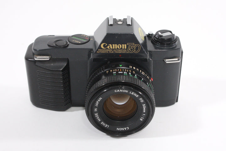 Canon T50 with 50mm F1.8 Lens 35mm Film Cameras - 35mm SLR Cameras Canon 2157568