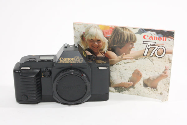 Canon T70 Film Camera Body Only 35mm Film Cameras - 35mm SLR Cameras Canon 1541110