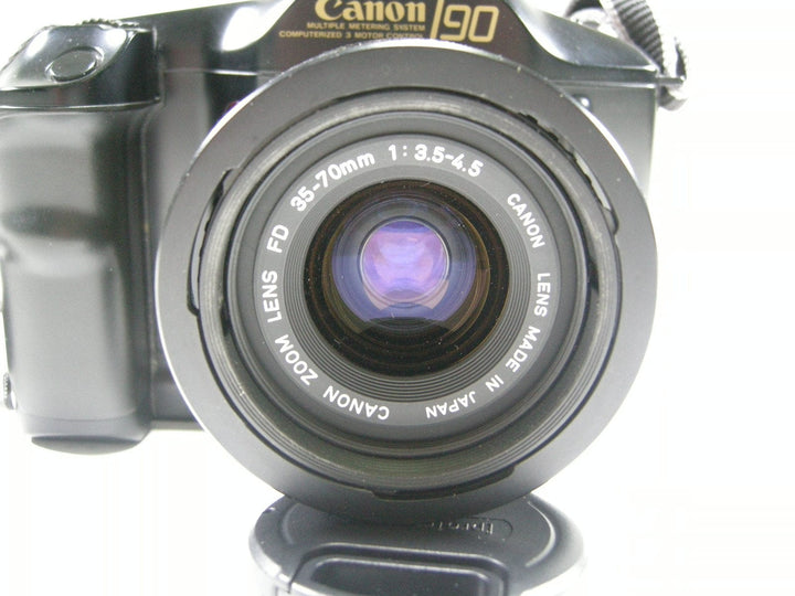 Canon T90 Multiple Metering System 35mm SLR w/FD 35-70 f3.5-4.5 35mm Film Cameras - 35mm SLR Cameras Canon 1012261