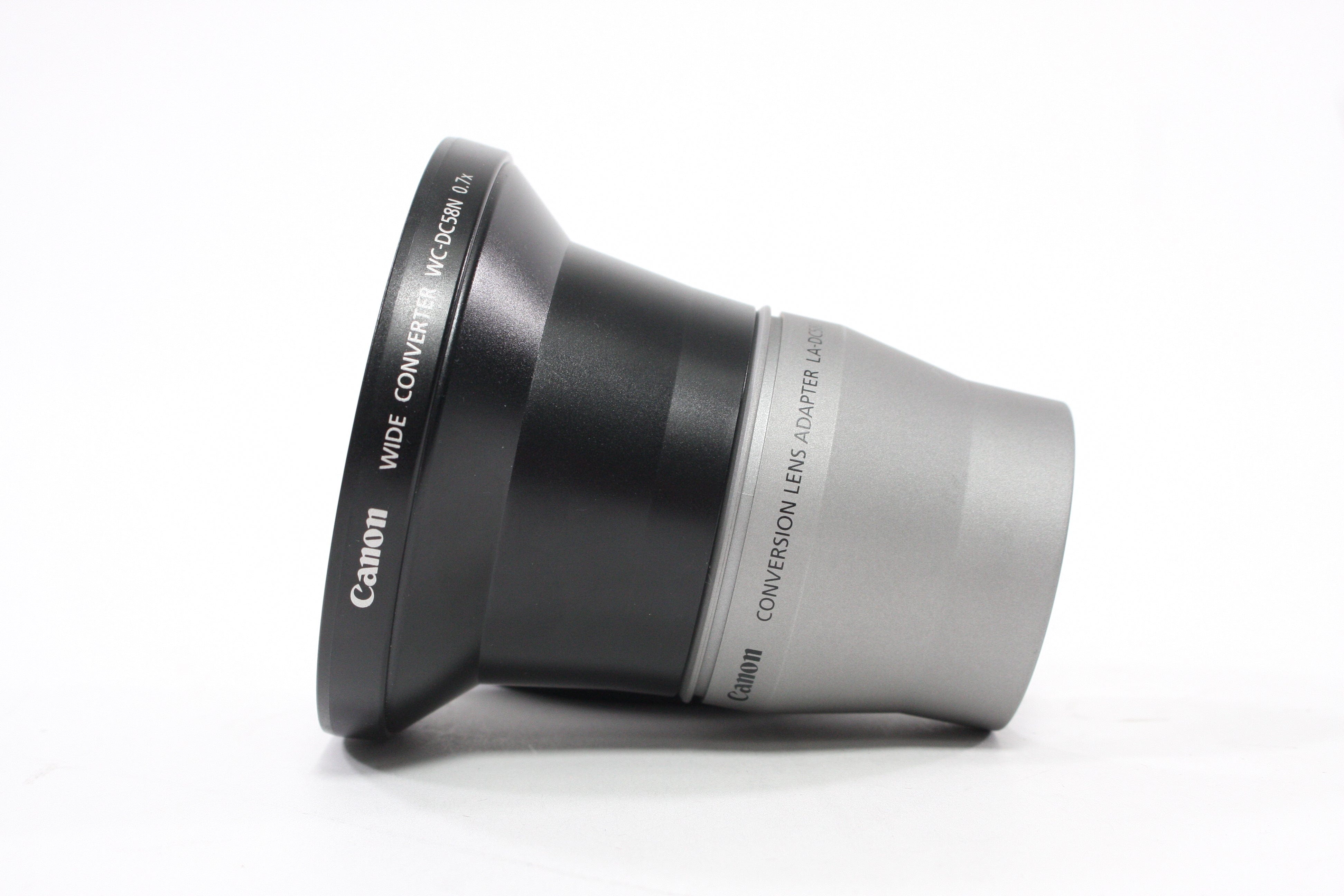 Canon Wide Converter WC-DC58N 0.7x and Conversion Lens Adapter LA