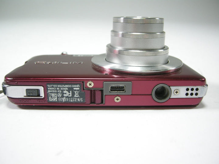 Casio Exilim 10.1mp Digital Camera (Red) Digital Cameras - Digital Point and Shoot Cameras Casio 3237480B