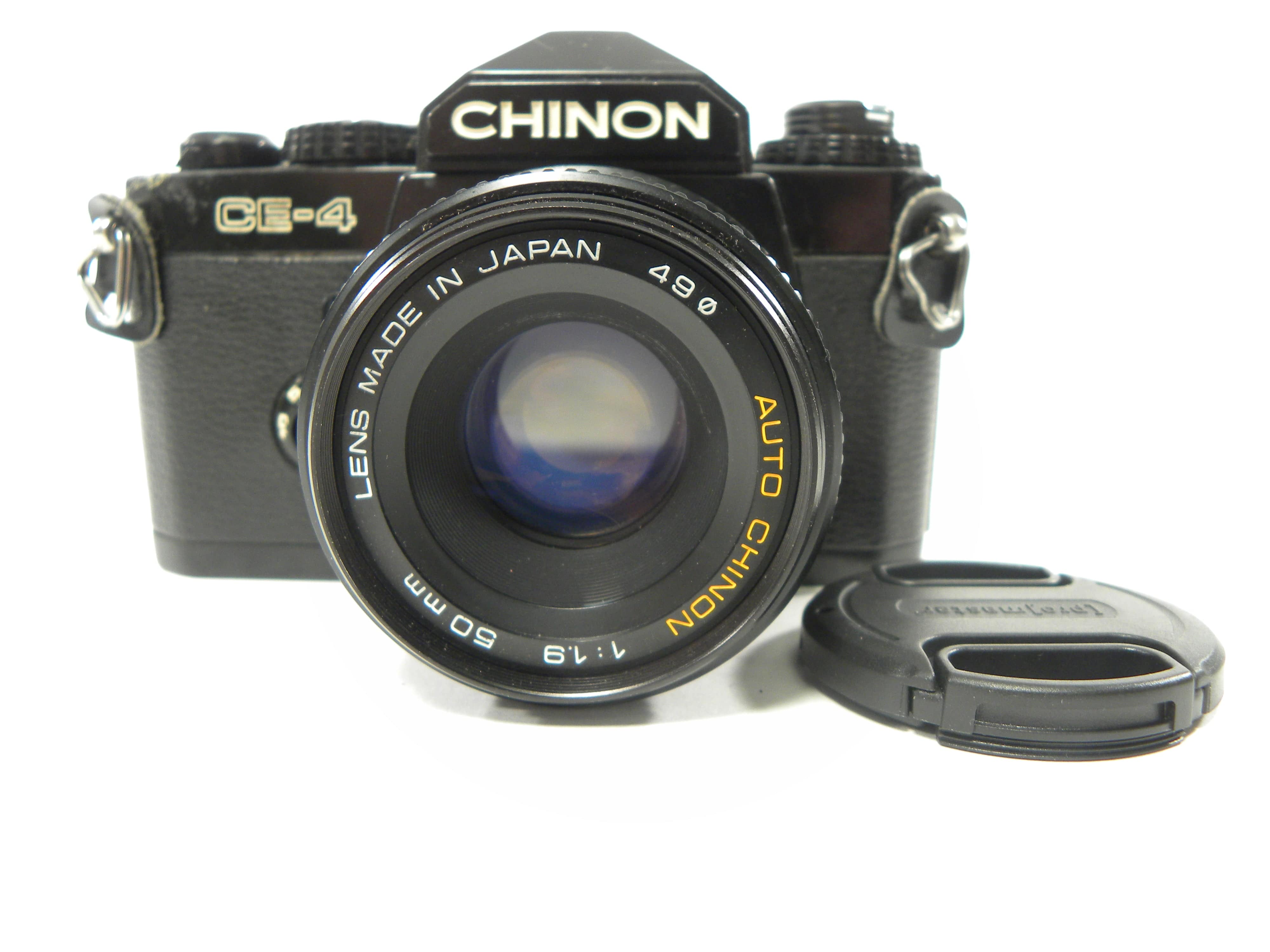 Chinon CE-4 35mm SLR w/Chinon Auto 50mm f1.9 – Camera Exchange