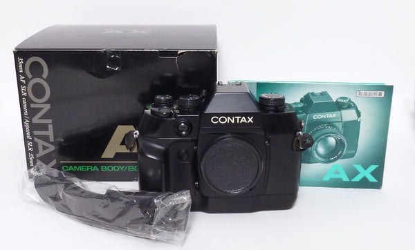 Contax AX Body with Data Back D-8 35mm Film Cameras - 35mm SLR Cameras Contax 001602