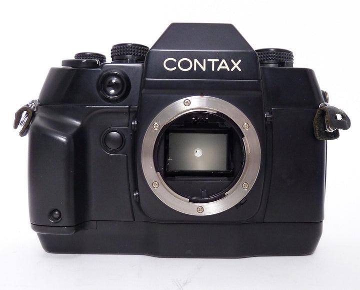 Contax AX Body with Data Back D-8 35mm Film Cameras - 35mm SLR Cameras Contax 001602