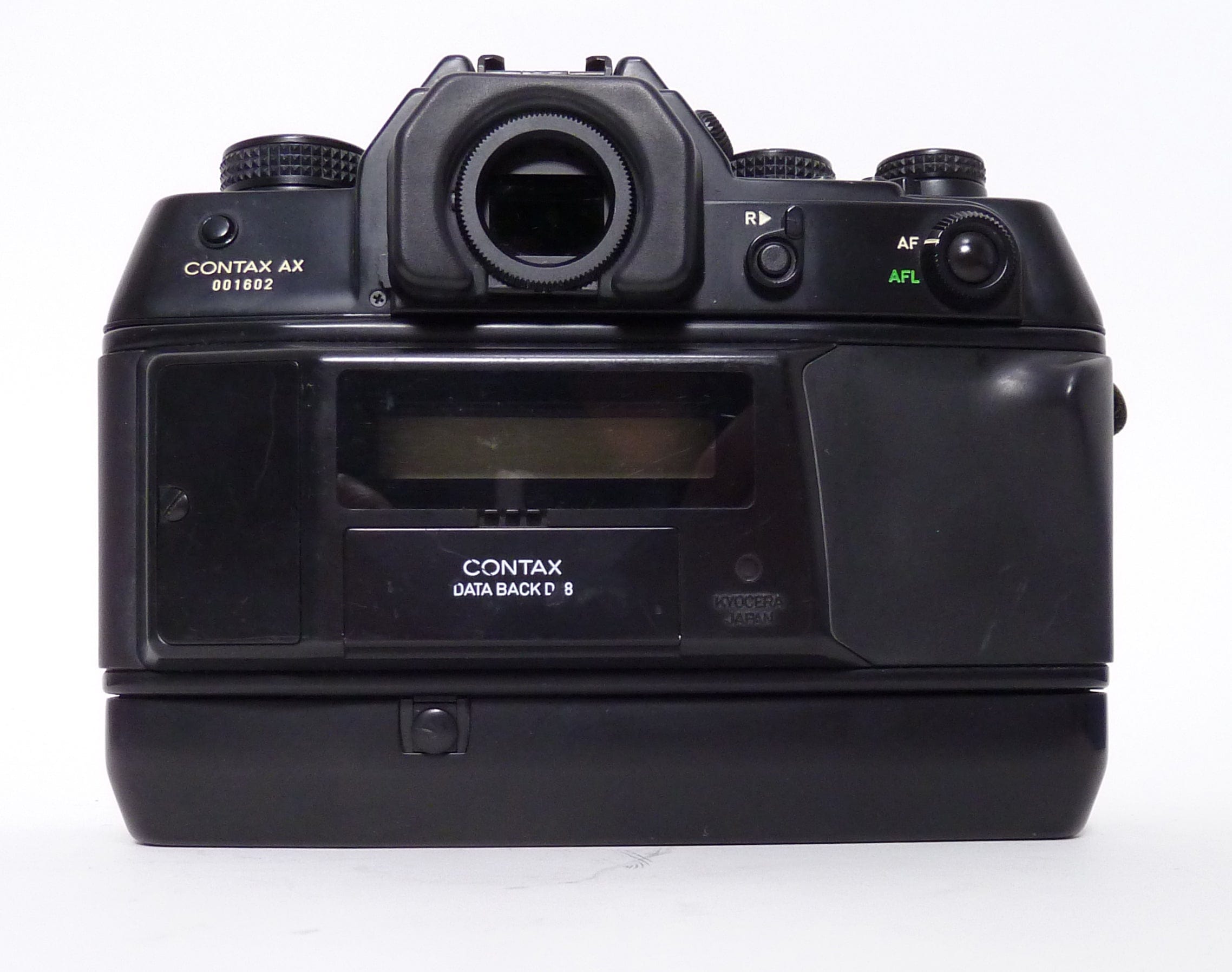 Contax AX Body with Databack D-8 For Parts or Repair – Camera Exchange