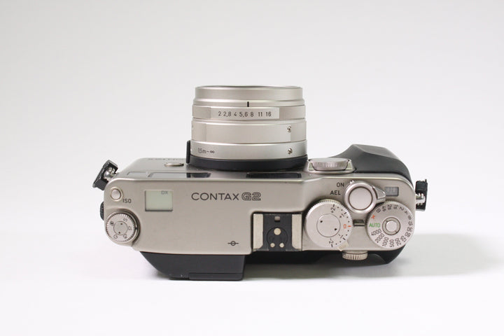 Contax G2 with 45mm f2 Planar Lens and Data Back GD-2 35mm Film Cameras - 35mm Rangefinder or Viewfinder Camera Contax 021171