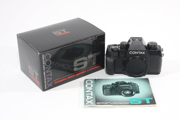 Contax ST 35mm Film SLR Camera with P-7 Battery Holder 35mm Film Cameras - 35mm SLR Cameras Contax 002971