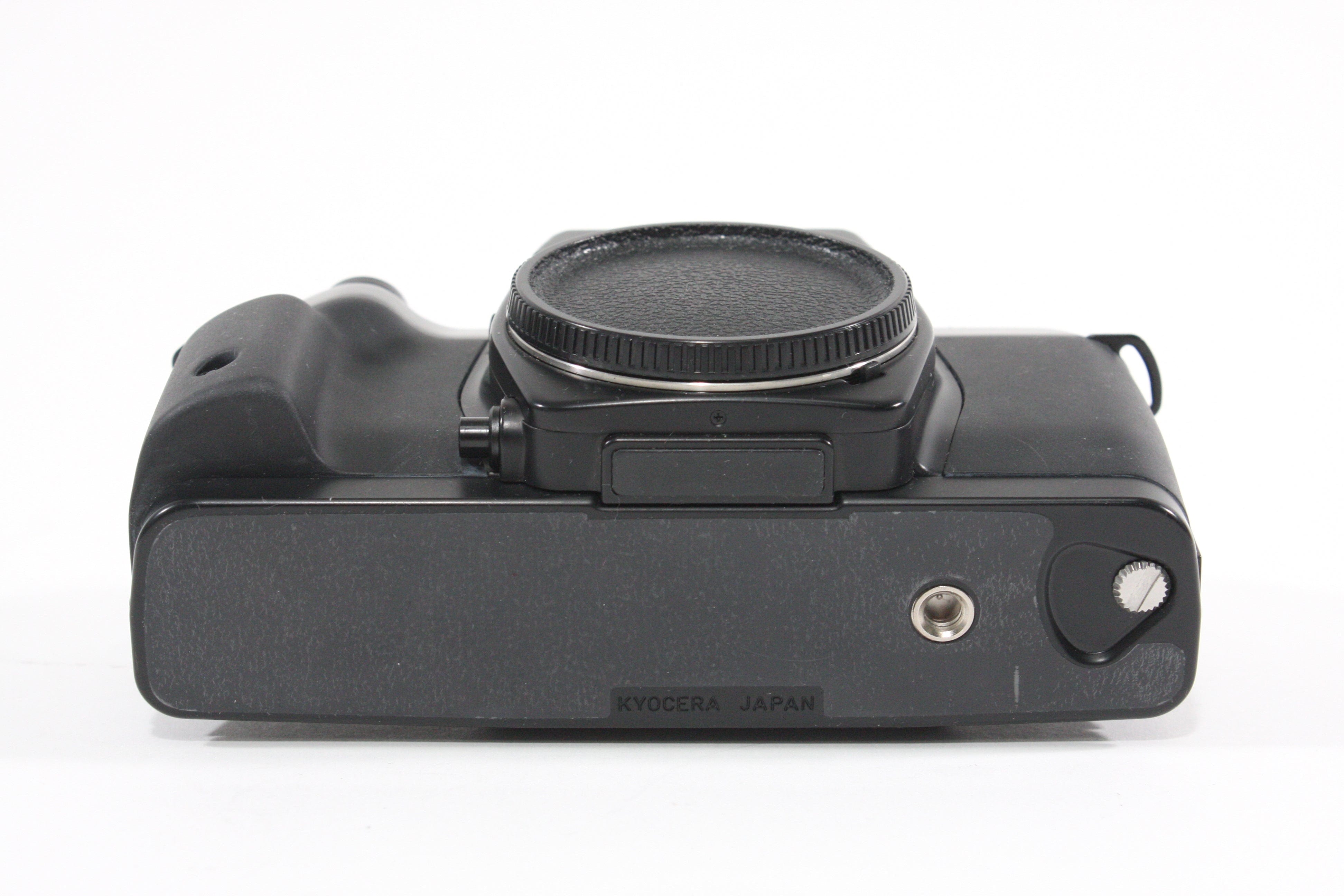 Contax ST 35mm Film SLR Camera with P-7 Battery Holder – Camera