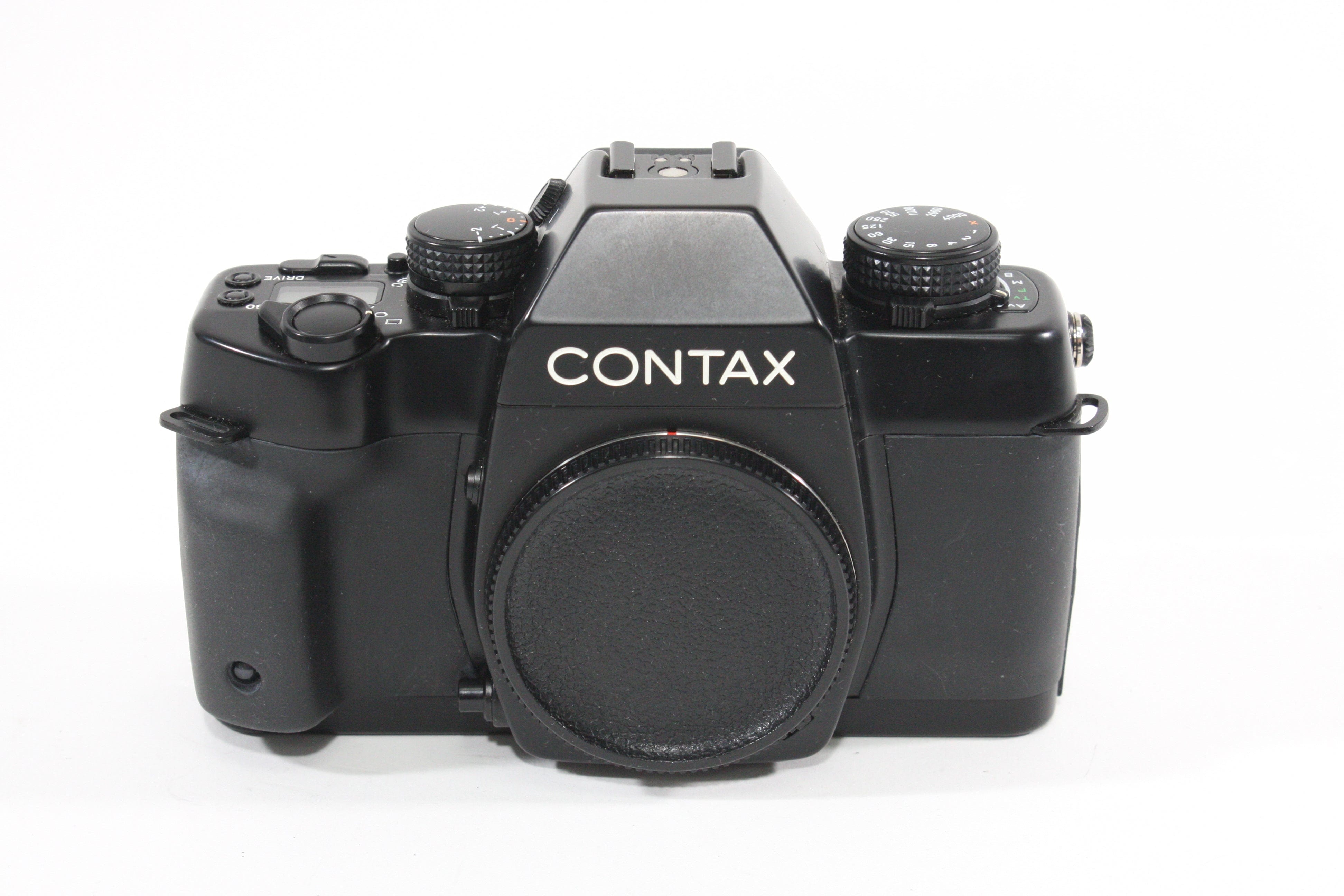 Contax ST 35mm Film SLR Camera with P-7 Battery Holder – Camera
