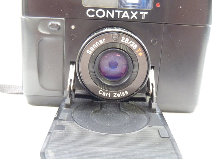 Contax T Black Camera Outfit 35mm Film Cameras - 35mm Rangefinder or Viewfinder Camera Contax 11112417