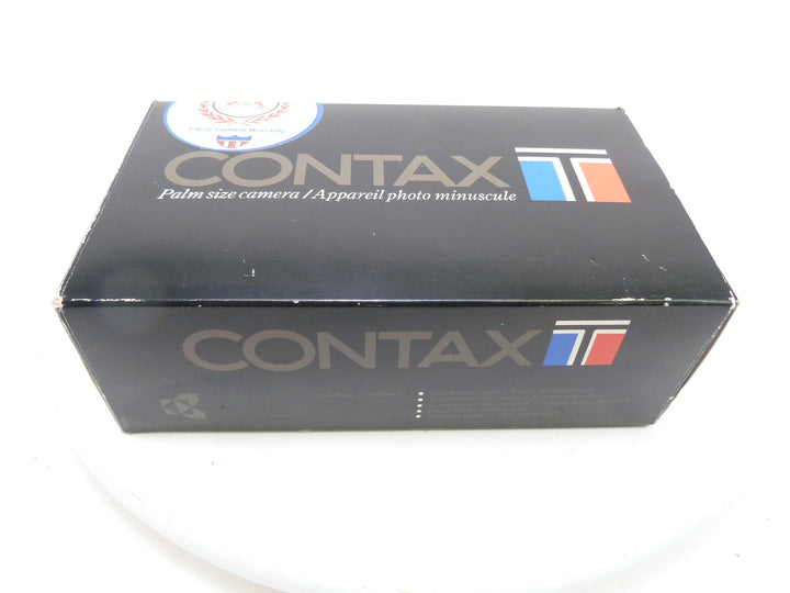 Contax T Black Camera Outfit 35mm Film Cameras - 35mm Rangefinder or Viewfinder Camera Contax 11112417