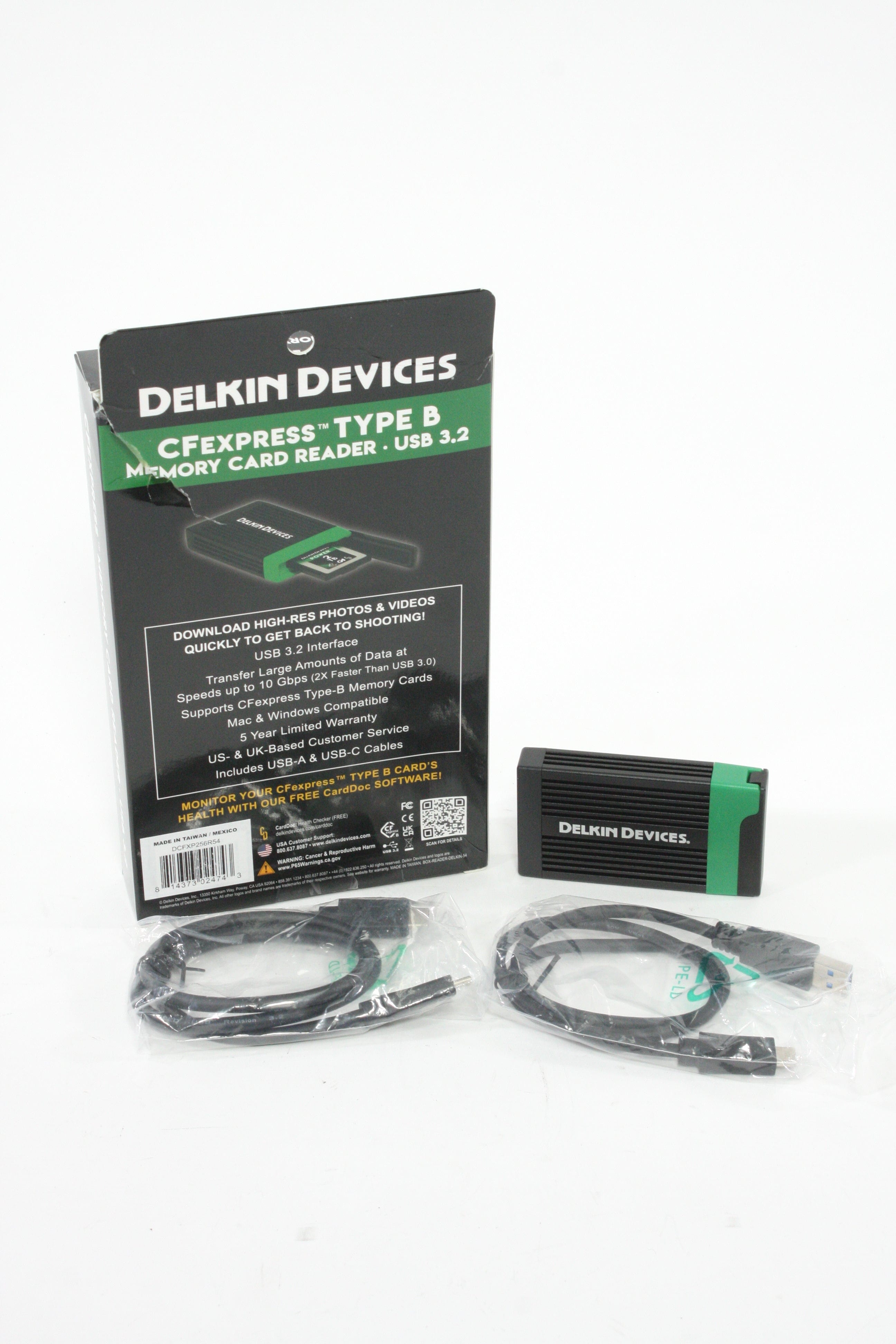 Delkin Devices CF Express Type B - USB 3.2 – Camera Exchange