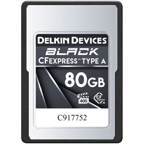 Delkin Devices CFExpress Type A Black 80GB Memory Cards Delkin Devices PRO60020