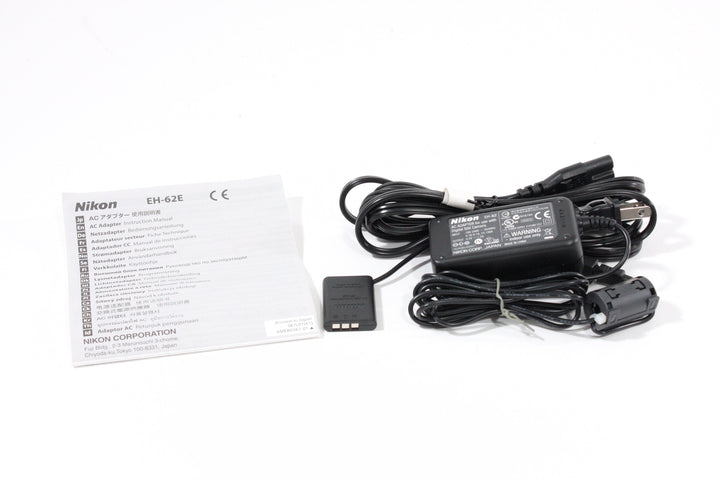 EH-62E AC Power Adapter + EP-62E DC Coupler for Nikon EN-EL11 Coolpix S550 S560 AC Adapters Nikon 08GT12