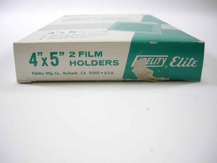 Fidelity Elite 4x5 Film Holders 2 Pk Darkroom Supplies - Misc. Darkroom Supplies Fidelity 02011232