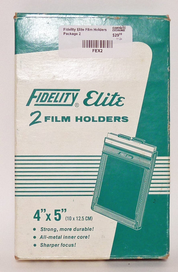 Fidelity Elite Film Holders Package 2 Large Format Equipment - Film Holders Fidelity FEX2