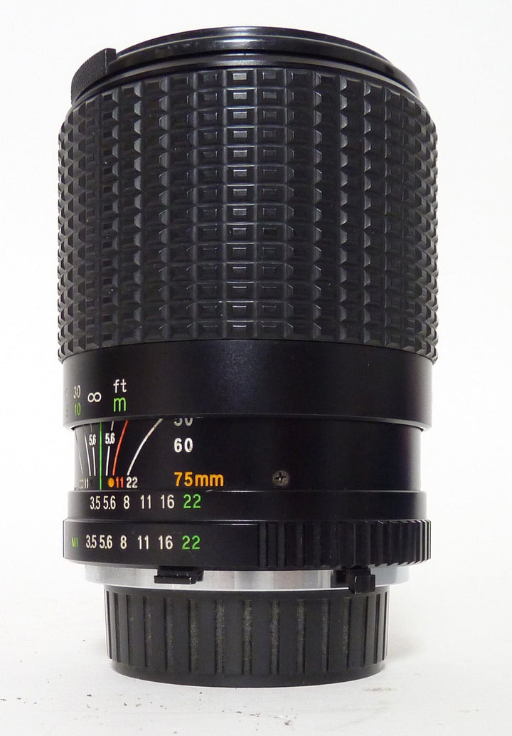 Objectif Praktica MC Auto Zoom 80-200mm F/4.5 – Pour Appareil Argentique, Noir