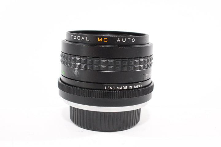 Focal 28mm f/2.8 Auto Lens for MD Mount Lenses Small Format - Minolta MD and MC Mount Lenses Focal 88350123