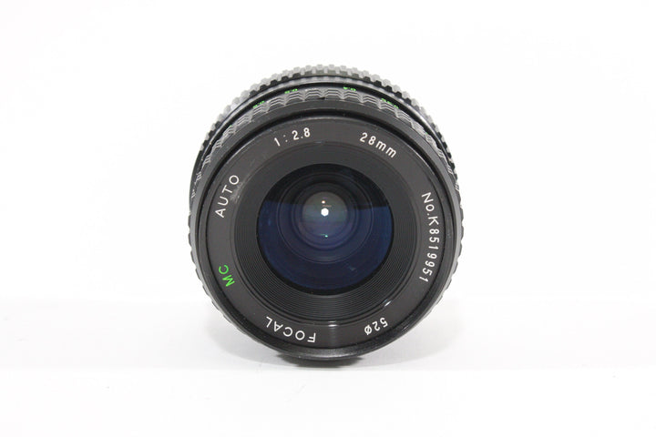 Focal 28mm F2.8 K Mount Lens Lenses Small Format - K Mount Lenses (Ricoh, Pentax, Chinon etc.) Focal K8519951