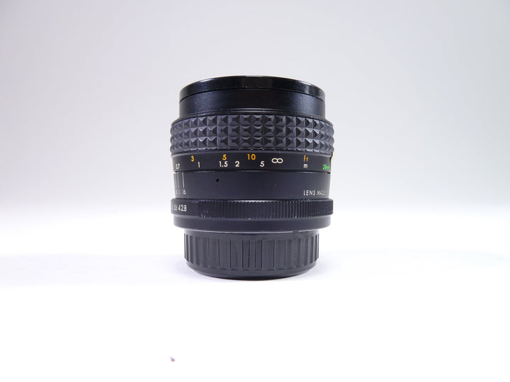 Objectif Grand Angle Chinon 28 Mm F/2,8 - Monture Pentax K - Mise Au Point Manuelle