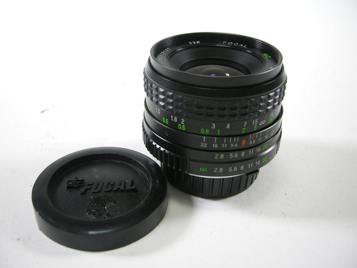 Focal MC Auto 28mm f2.8 Minolta MD Mt. Lenses Small Format - Minolta MD and MC Mount Lenses Focal 8518147