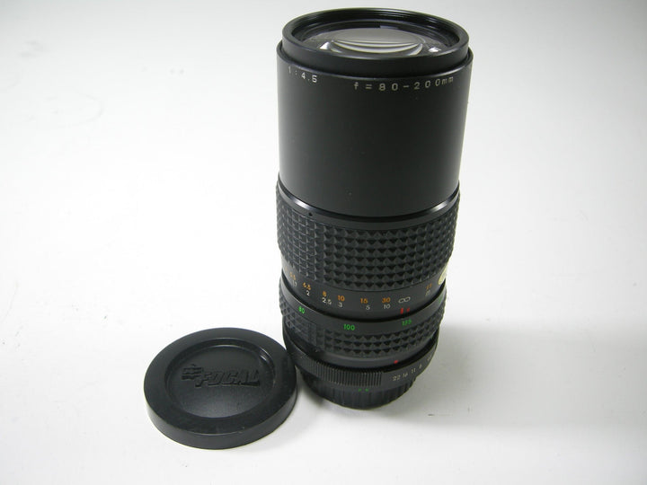 Focal MC Auto Zoom 80-200mm f4.5 Pk Mt. Lenses Small Format - K Mount Lenses (Ricoh, Pentax, Chinon etc.) Focal 821842