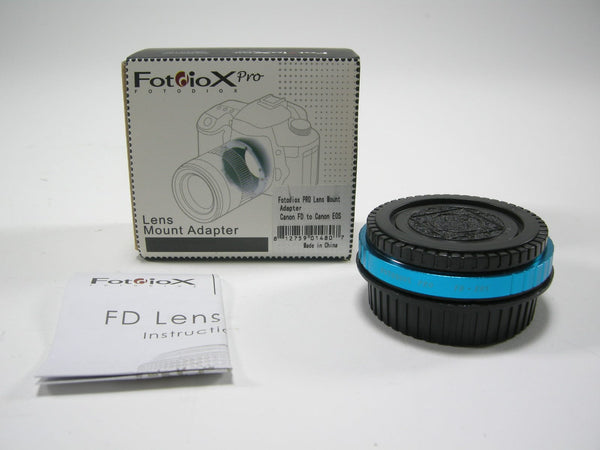 Fotodiox Lens Mount Adapter for Canon FD to EOS Lens Adapters and Extenders Fotodiox 9014807