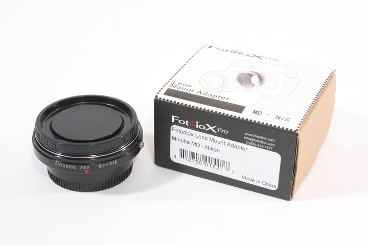 Fotodiox Pro Adapter - Minolta MD Lens to Nikon F Body Lens Adapters and Extenders Fotodiox MD-NIK1