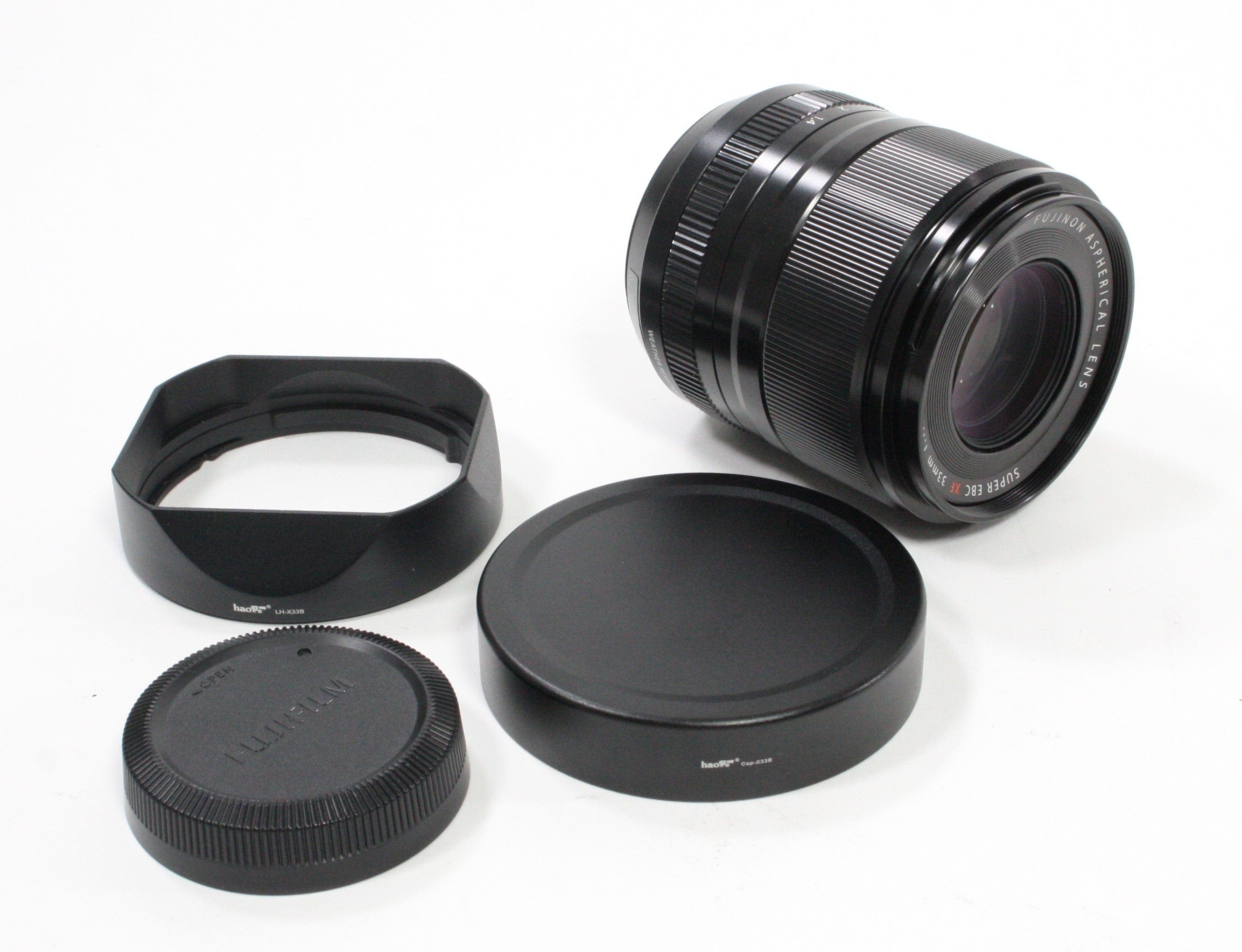 Fuji 33mm f/1.4 R LM WR Lens for X Mount – Camera Exchange