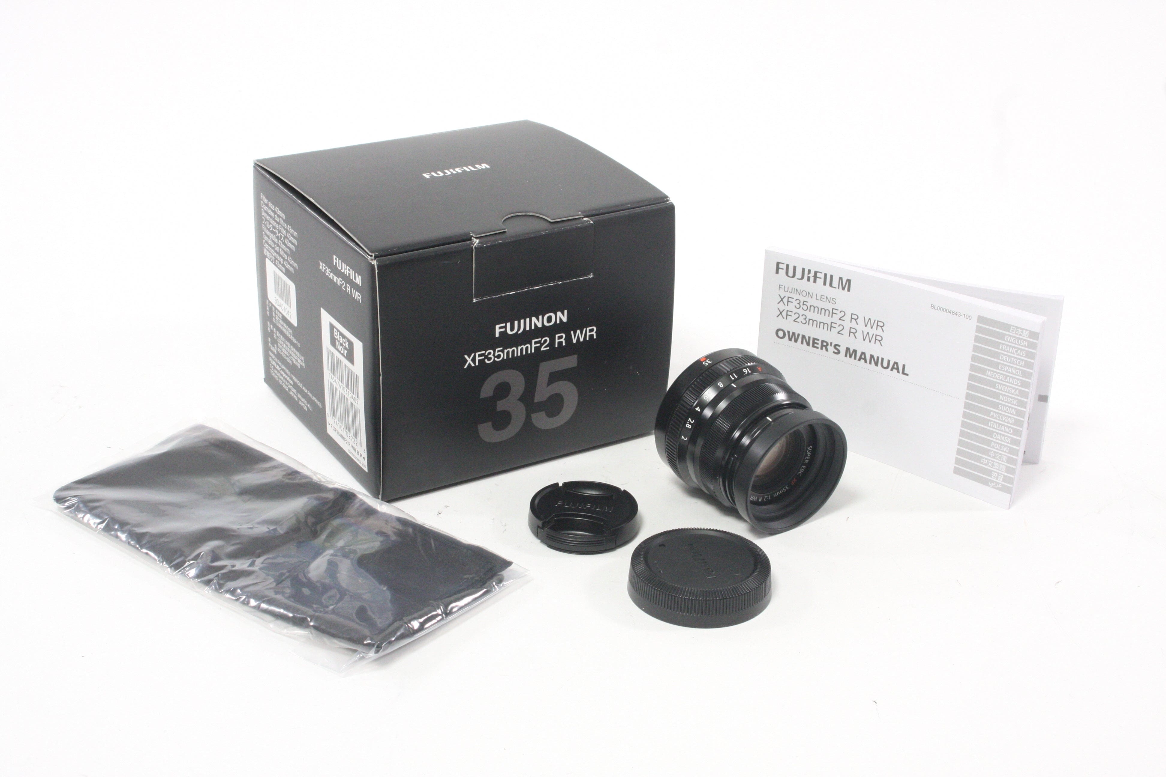 Fuji 35mm f/2 R WR Lens for Fuji X Mount – Camera Exchange