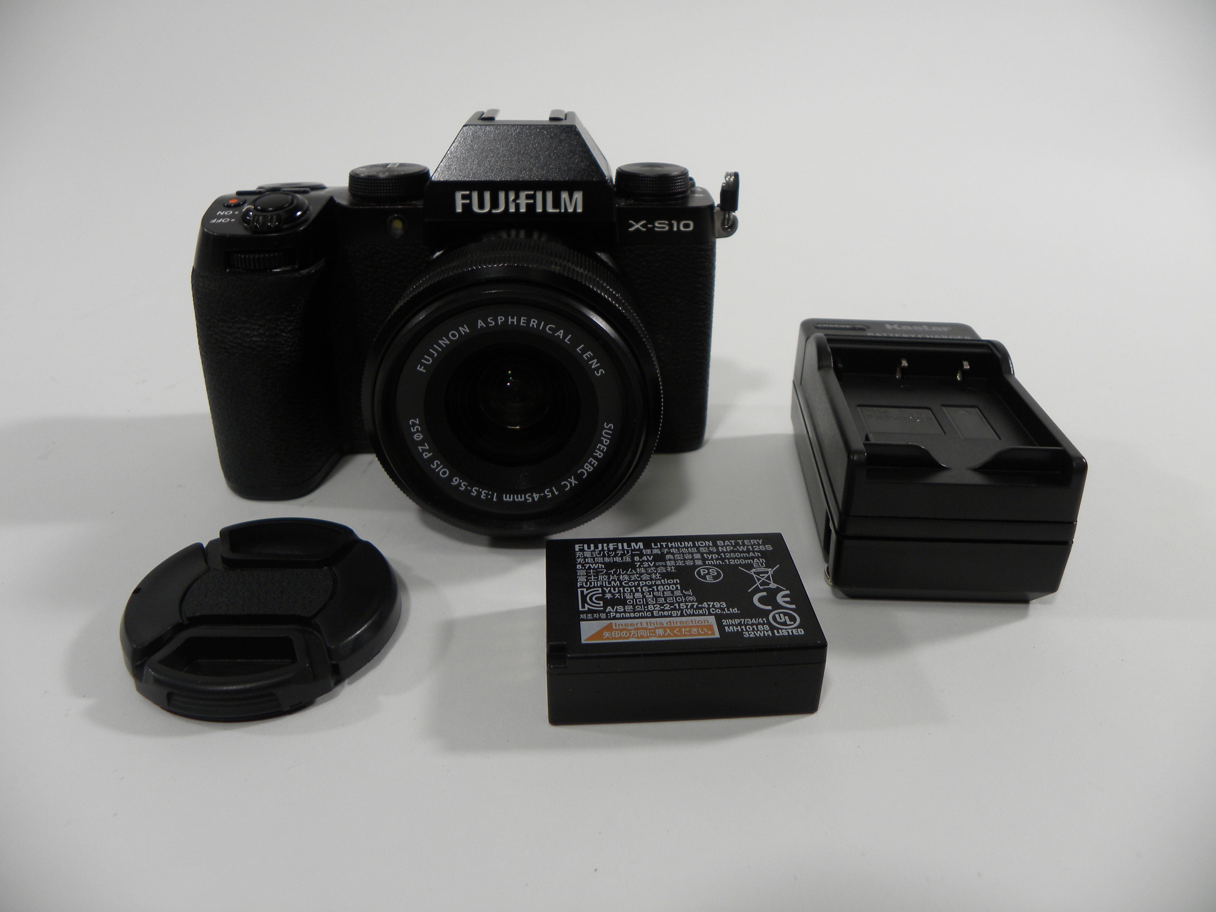 Fuji X-S10 26.1mp Digital Mirrorless Camera w/15-45mm – Camera