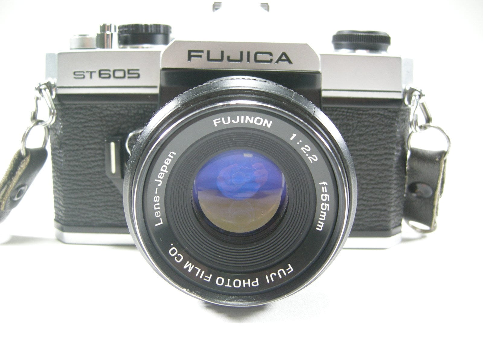 Fujica ST605 35mm SLR w/55mm f2.2 Fujinon Lens – Camera Exchange Fujica ST605 35mm SLR w/55mm f2.2 Fujinon Lens – Camera Exchange